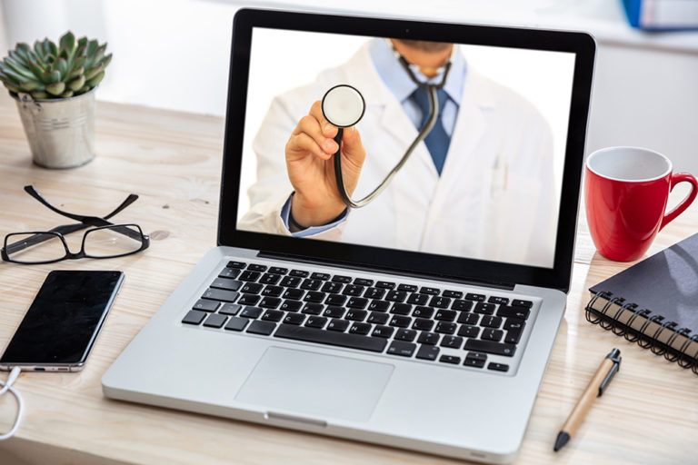 Telemedicine visit in Tampa, Florida